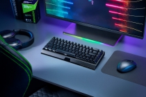 Клавиатура игровая Razer BlackWidow V3 Mini HyperSpeed Green Switch WL/BT/USB RU RGB, Black RZ03-03891600-R3R1