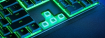 Клавіатура мембранна Razer Ornata V3 X 104key, USB-A, EN/UK, RGB, чорний RZ03-04471900-R371
