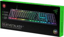 Клавиатура механическая Razer DeathStalker V2 105key, Red Switch, USB-A, EN/RU, RGB, чёрный RZ03-04500800-R3R1