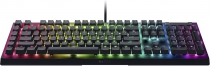 Клавіатура механічна Razer BlackWidow V4 X, 110key, Yellow Switch, USB-A, EN/RU, RGB, чорний RZ03-04702500-R3R1