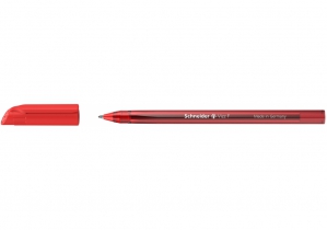 Ручка масляна SCHNEIDER VIZZ F 0,5 мм, пише червоним S102102