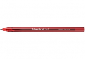 Ручка масляная SCHNEIDER VIZZ F 0,5 мм, пишет красным S102102