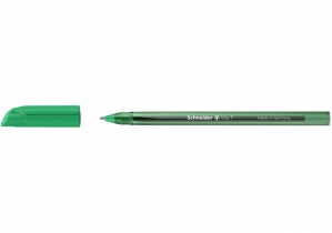 Ручка масляна SCHNEIDER VIZZ F 0,5 мм, пише зеленим S102104