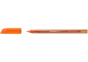 Ручка масляна SCHNEIDER VIZZ F 0,5 мм, пише помаранчевим S102106