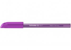 Ручка масляная SCHNEIDER VIZZ F 0,5 мм, пишет фиолетовым S102108