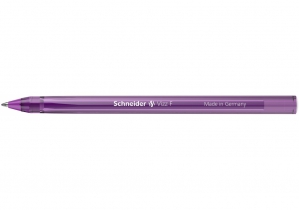 Ручка масляная SCHNEIDER VIZZ F 0,5 мм, пишет фиолетовым S102108