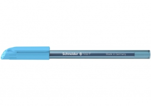 Ручка масляна SCHNEIDER VIZZ F 0,5 мм, пише блакитним S102110