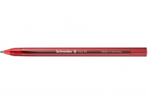 Ручка масляна SCHNEIDER VIZZ M 0,7 мм, пише червоним S102202