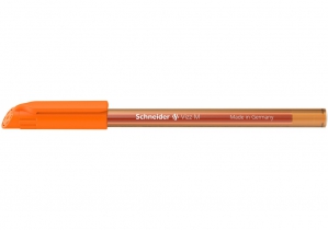 Ручка масляна SCHNEIDER VIZZ M 0,7 мм, пише помаранчевим S102206