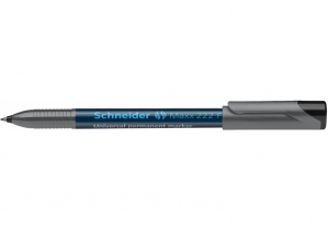 Маркер перманентний універсальний SCHNEIDER MAXX 222 F 0,7 мм, чорний S112201