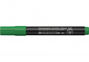 Маркер перманентний SCHNEIDER MAXX 160 1-3 мм, зелений S116004