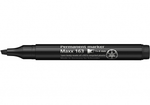 Маркер перманентный SCHNEIDER MAXX 163 1-4 мм, черный S116301
