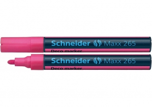 Маркер меловой SCHNEIDER MAXX 265 2-3 мм, розовый S126509