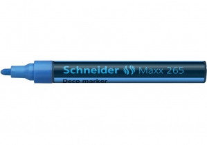Маркер меловой SCHNEIDER MAXX 265 2-3 мм, голубой S126510