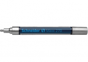 Маркер для декорат. та художніх робір SCHNEIDER MAXX 270 1-3 мм, сріблястий S127054