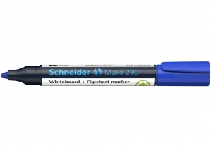 Маркер для дошок та фліпчартів SCHNEIDER MAXX 290, синій S129003