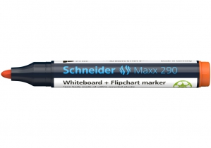 Маркер для досок и флипчартов SCHNEIDER MAXX 290, оранжевый S129106