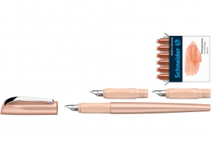 Набор подарочный: перочная ручка для каллиграфии SCHNEIDER CALLISSIMA 1,1 мм, 2 сменные пера, 6 патрон S143806