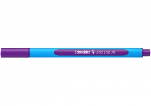 Ручка масляна SCHNEIDER SLIDER EDGE (товщина XB-товста), пише фіолетовим S152208
