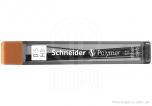 Стержні до механічного олівця SCHNEIDER HB 0,5 мм (12 шт. в тубусі) S158114