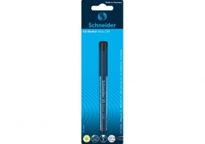 Маркер для CD та DVD SCHNEIDER MAXX 244 0,7 мм в блістері, чорний S72441