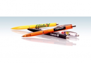 Ручка шариковая автоматическая Schneider К15 0,7 мм. корпус черносмородиновый, пишет синим SCHNEIDER S93089