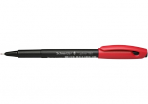 Лайнер SCHNEIDER TOPLINER 967 04 мм, червоний S9672
