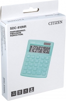 Калькулятор Citizen SDC-810NRGNE-green 10 розрядів