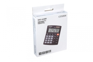 Калькулятор Citizen SDC-810NR, 10 разрядов