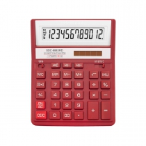 Калькулятор Brilliant SDC-888 ХRD, 12 розрядів, червоний SDC-888XRD