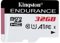 Карта пам'яті Kingston microSD   32GB C10 UHS-I R90/W45MB/s High Endurance SDCE/32GB
