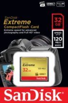 Карта памяти SanDisk CF 32GB Extreme R120/W85MB/s SDCFXSB-032G-G46