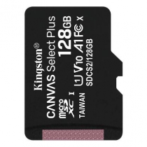Карта пам'яті Kingston microSD  128GB C10 UHS-I R100MB/s SDCS2/128GBSP