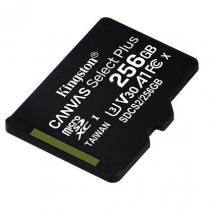 Карта памяти Kingston microSD  256GB C10 UHS-I R100/W85MB/s SDCS2/256GBSP