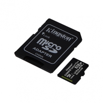 Карта памяти Kingston microSD  512GB C10 UHS-I U3 A1 R100/W85MB/s + SD SDCS2/512GB