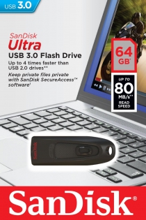 Накопитель SanDisk 64GB USB 3.0 Ultra SDCZ48-064G-U46
