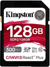 Карта пам'яті Kingston SD 128GB  C10 UHS-II U3 R300/W260MB/s SDR2/128GB