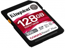 Карта памяти Kingston SD 128GB  C10 UHS-II U3 R300/W260MB/s SDR2/128GB
