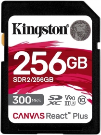 Карта памяти Kingston SD 256GB C10 UHS-II U3 R300/W260MB/s SDR2/256GB