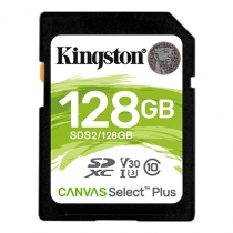 Карта памяти Kingston 128GB SDXC C10 UHS-I R100MB/s SDS2/128GB