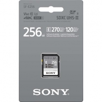 Карта пам'яті Sony 256GB SDXC C10 UHS-II U3 V60 R270/W120MB/s Entry SFE256.AE