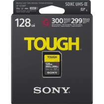 Карта памяти Sony 128GB SDXC C10 UHS-II U3 V90 R300/W299MB/s Tough SFG1TG