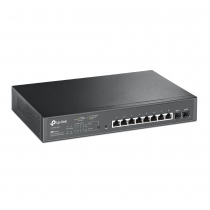 Коммутатор TP-LINK TL-SG2210MP 8xGE (8xPoE) 2xSFP, 150Вт, WebSmart