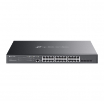 Коммутатор TP-LINK SG3428XMP 24xGE (24xPoE), 4xSFP+, 384Вт, Керований L2