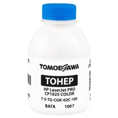 Тонер HP lj pro cp1025/cp1215/cp5525 Cyan пакет 10 кг (cgk-02c) chemical Tomoegawa T-HP-CGK-02C-10-C-TG