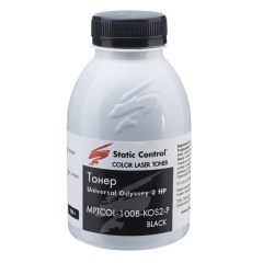 Тонер HP универсальный mptcol os2 Black флакон 100 г (mptcol-100b-kos2-p) SCC T-HP-MPTC2-100-B-SCC