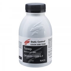 Тонер OKI універсальний OKIuniv флакон 100 г Black (OKIuniv-100b-k-p) SCC T-OKI-UNIV-100-B-SCC