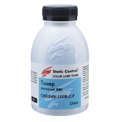 Тонер OKI универсальный OKIuniv флакон 100 г Cyan (OKIuniv-100b-c-p) SCC T-OKI-UNIV-100-C-SCC