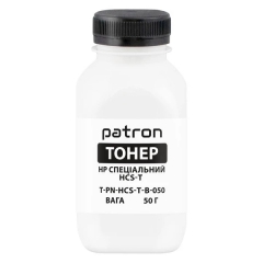 Тонер HP спеціальний HCS-T флакон, 50 г, чорний Patron (PN-HCS-T-B-050) T-PN-HCS-T-B-050
