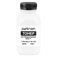 Тонер HP спеціальний HCS-T флакон, 100 г, чорний Patron (PN-HCS-T-B-100) T-PN-HCS-T-B-100